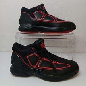 Adidas D Rose 10 Derrick Mens Size 12 Basketball Scarlet Red Black G26162